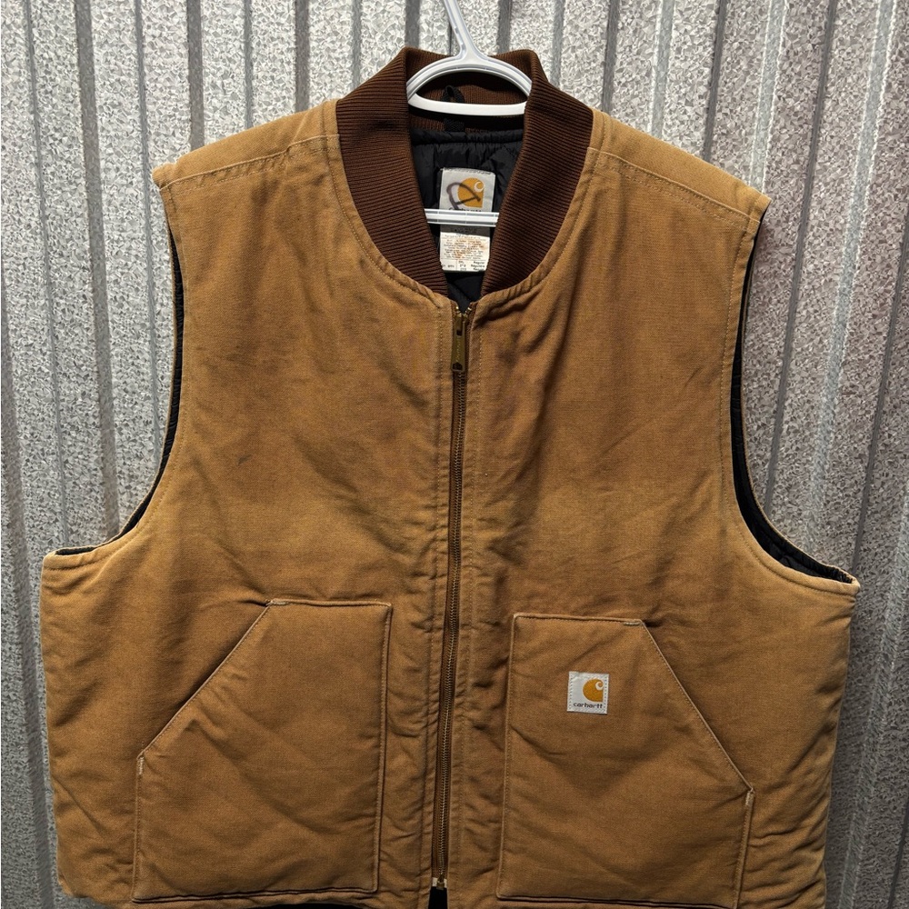 Carhartt Men's Tan Work Vest